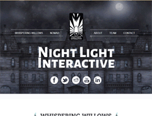 Tablet Screenshot of nightlightinteractive.com